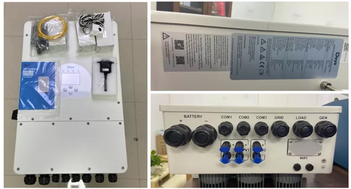 Deye Sun-6k-sg05lp1-eu 6kw Solar Single Phase Hybrid Inverter 6000w ...