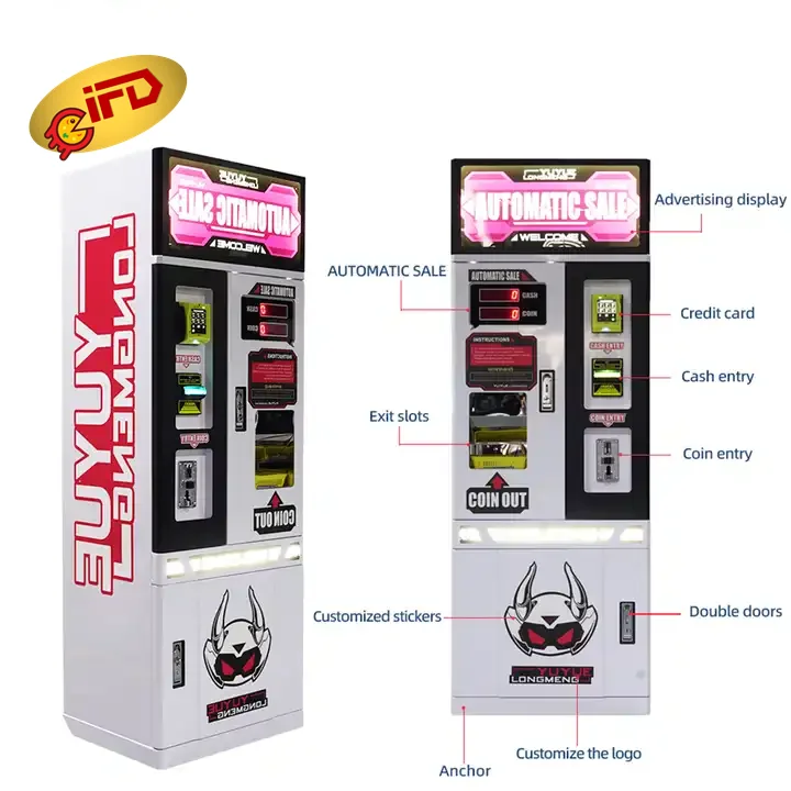 IFD  Credit Card Vending Ticket Redemption Game Coin Exchange Machine