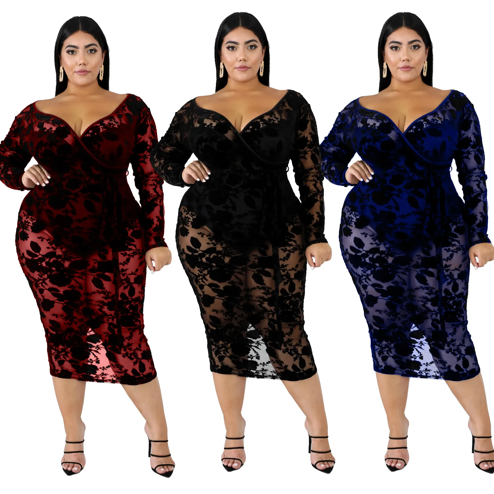 fitted plus size dresses