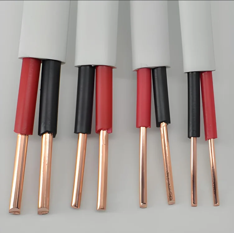 H03VVH2-F/BVVB Household power appliances sheathed copper wire cable line signal line 2 3 core 0.75mm 1mm 1.5mm 2.5mm