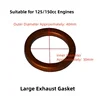 Large exhaust gasket, 100 pieces