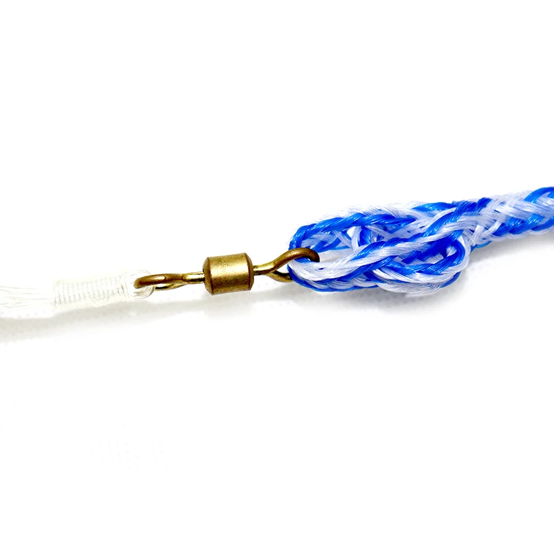 Nylon White Mesh Fishing Net Jaal with Lead Pendant Gill Net Fishing China Fishing Net
