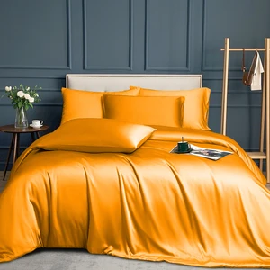 Wholesale Queen Size Luxury Hotel Bedding Set 100% Organic Bamboo Fiber OEKO-TEX Certified 300TC Modern All-Season Cooling Set