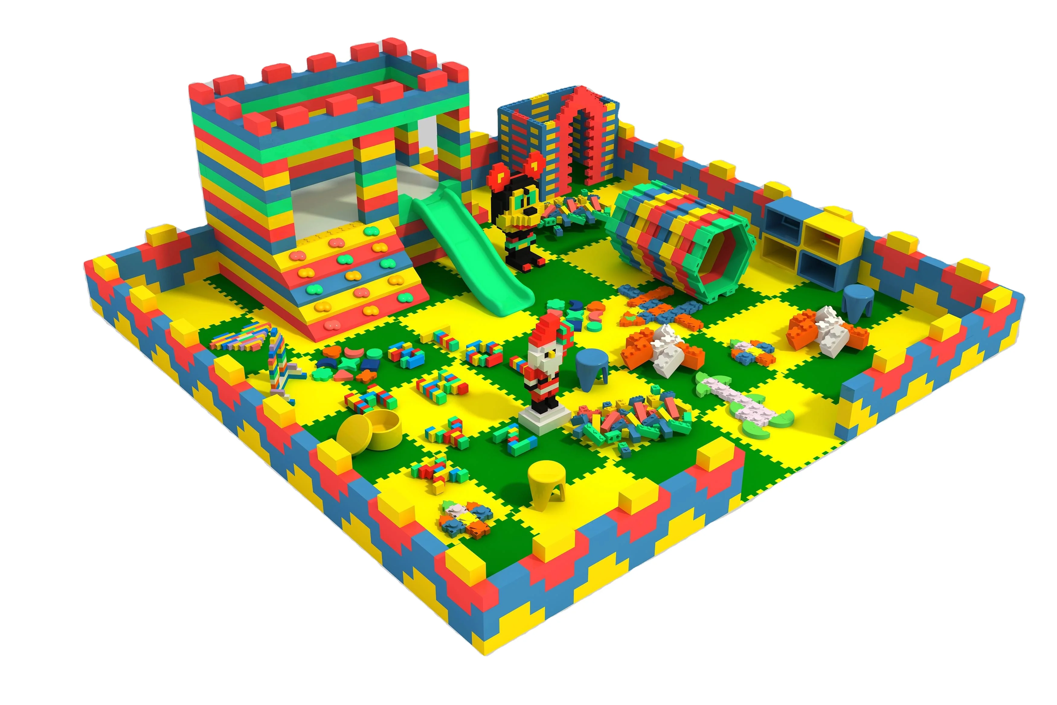 Foam Giant Building Blocks for Kids - Safe & Durable Play