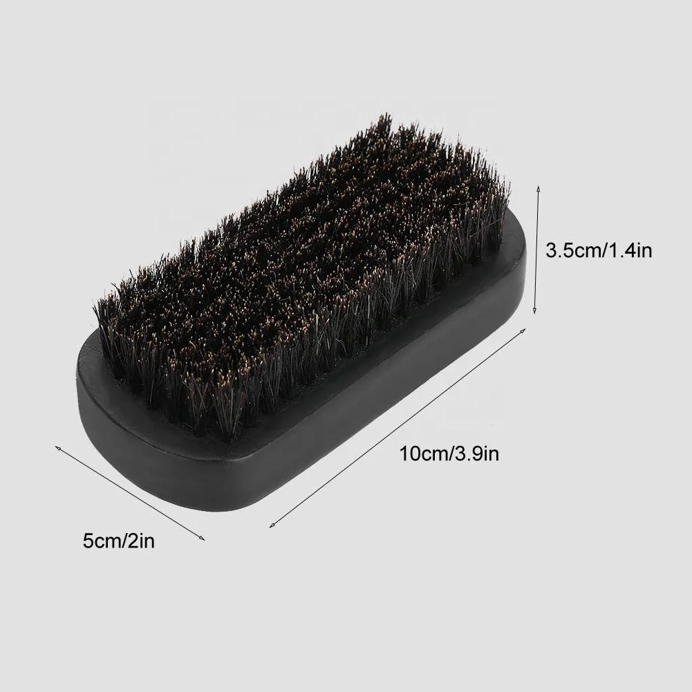 custom logo wholesale mens black Beech growth beard brush product set