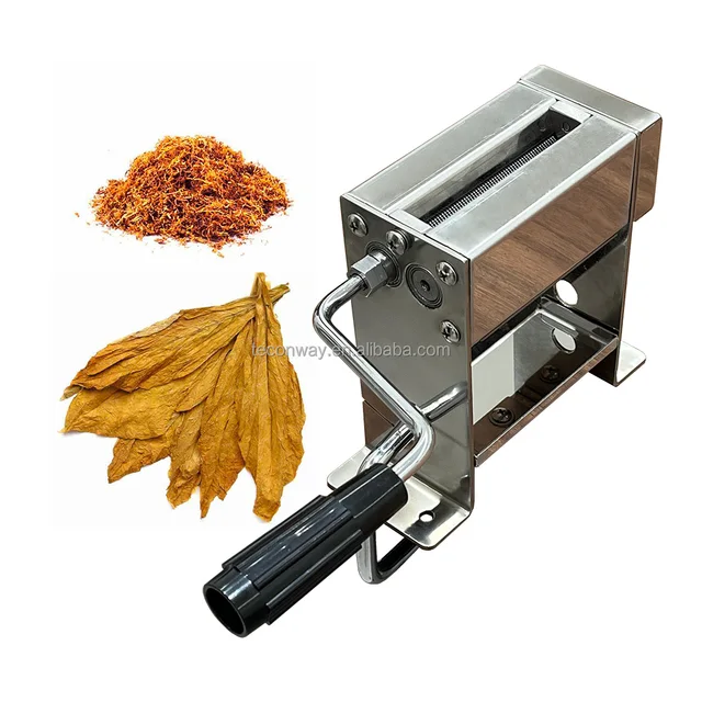 Factory Supply Customized Accurate Efficient Tobacco Leaf Herb Shredder for Home Use
