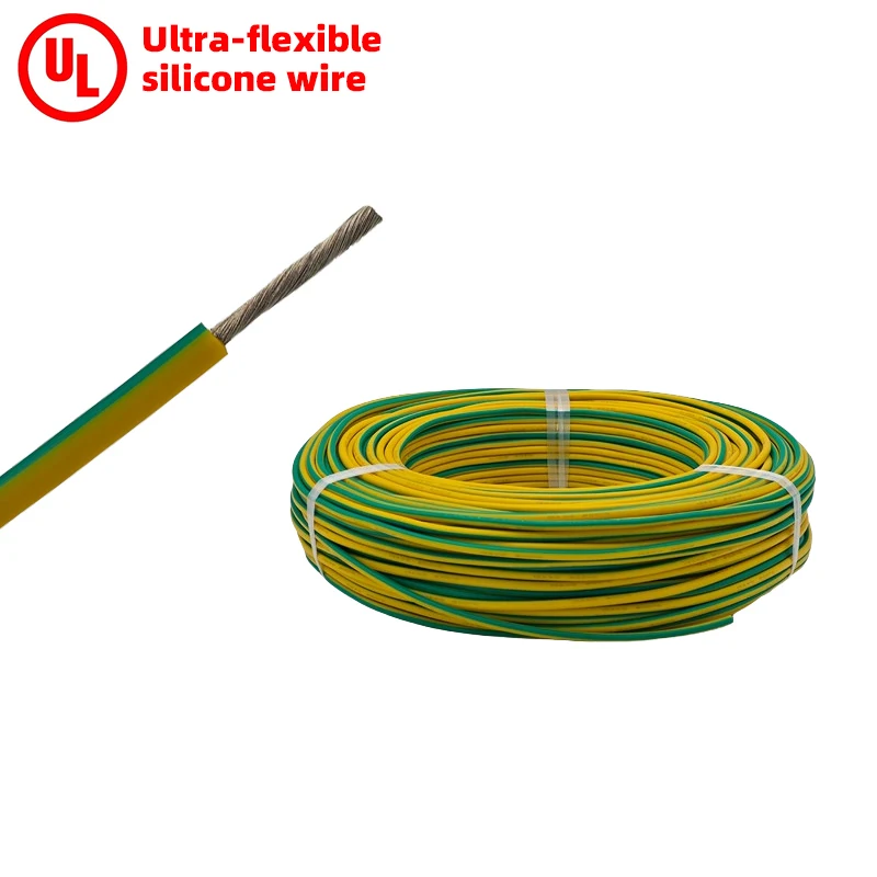 Custom UL 13awg Gauge 4mm Wire Cable Tinned Copper Insulated Flexible Silicone Rubber 13 Awg Home Wire Electronic Wire