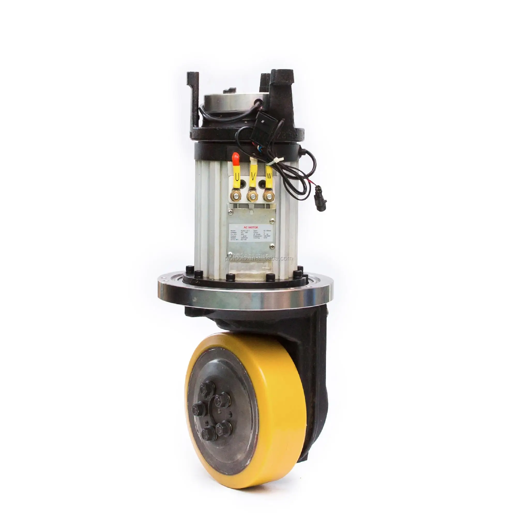 High Load 7000W 48V Robot Electric Automated Forklift Tractor Spare Parts Logistics AC Motor AGV Wheel Drive