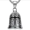 Pendentif cloche noire-3