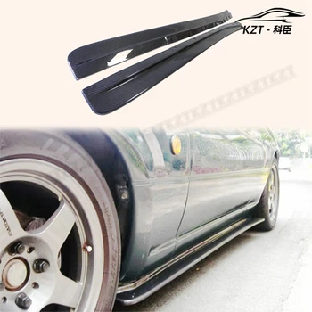 For Mazda Rx7 Fd Feed Style Side Skirt Add On Carbon Fiber High Quality ...