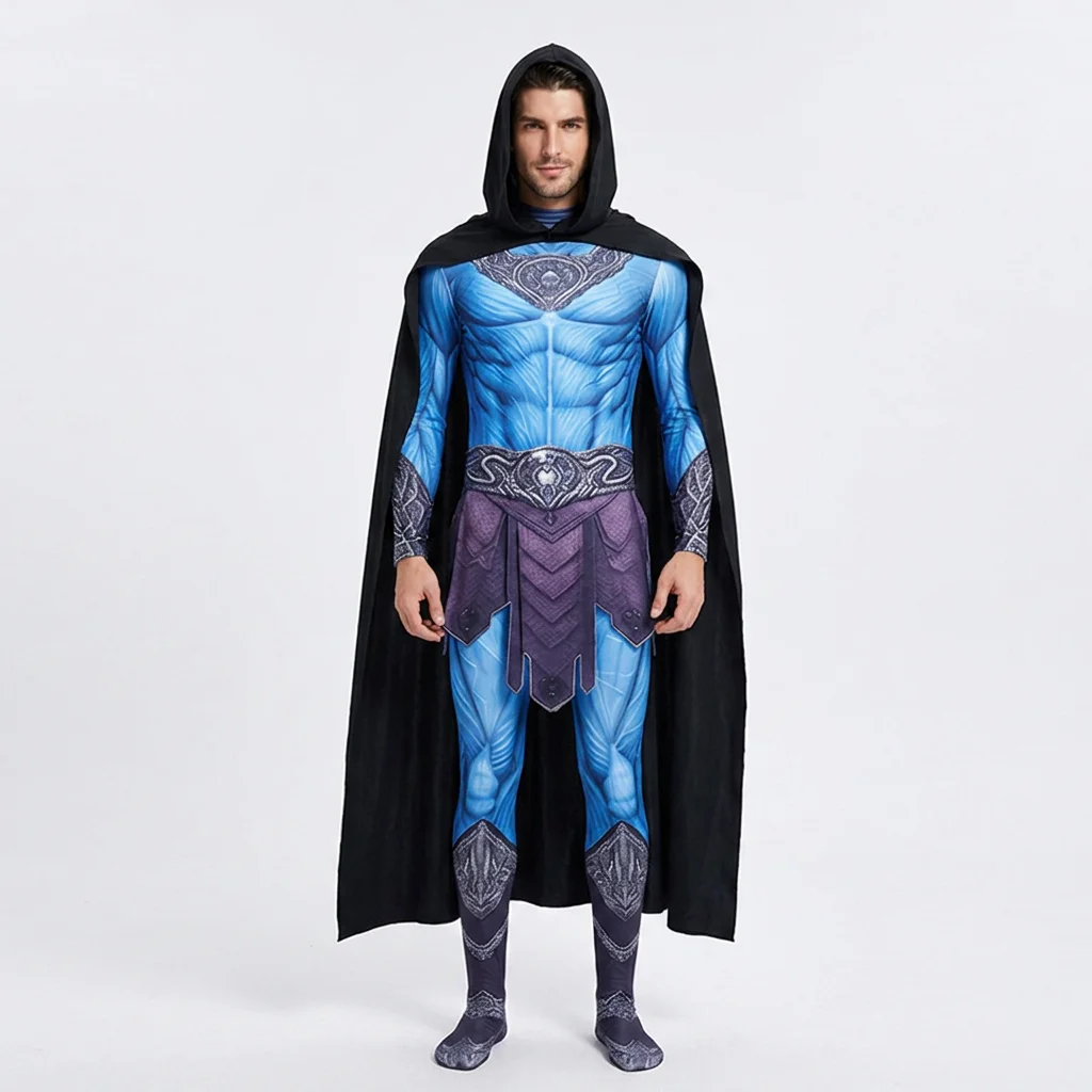 Men's Skull King Cosplay Set