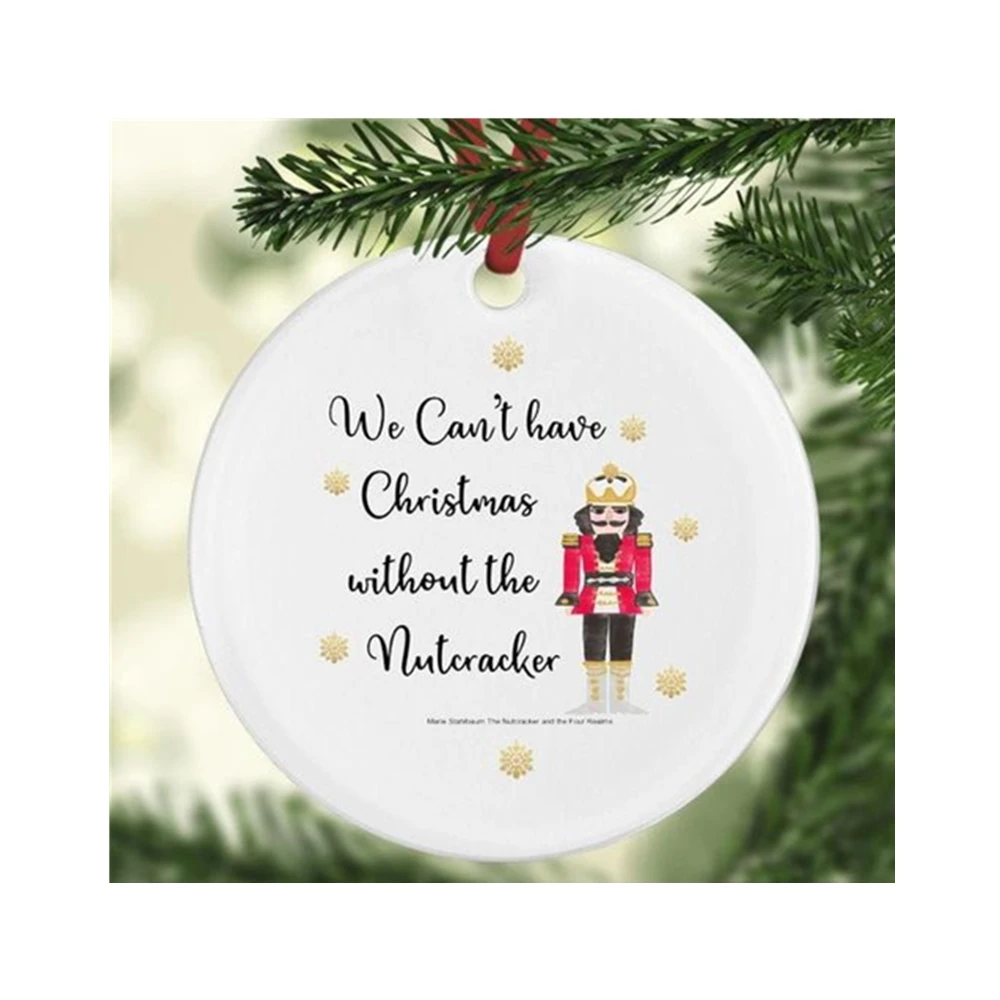 Download Popular Selling Wholesale Personalized Ceramic Two Sided Photo Ornaments Round Circle Dye Sublimation Ceramic Ornaments Blanks Buy White Porcelain Ornament Mockup Circle Sublimation Blank Round Ceramic Sublimation Christmas Ornament Mockup Christmas Snow