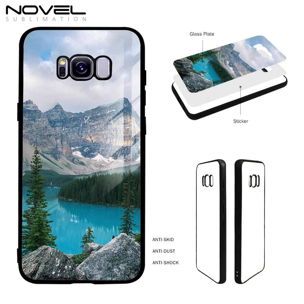 For Samsung Galaxy S8 Plus High Quality 2D Sublimation Blank Glass Phone Cases Waterproof Luxury Cell Phone Cover For Samsung Galaxy S8 Plus High Quality 2D Sublimation Blank Glass Phone Cases Waterproof Luxury Cell Phone Cover