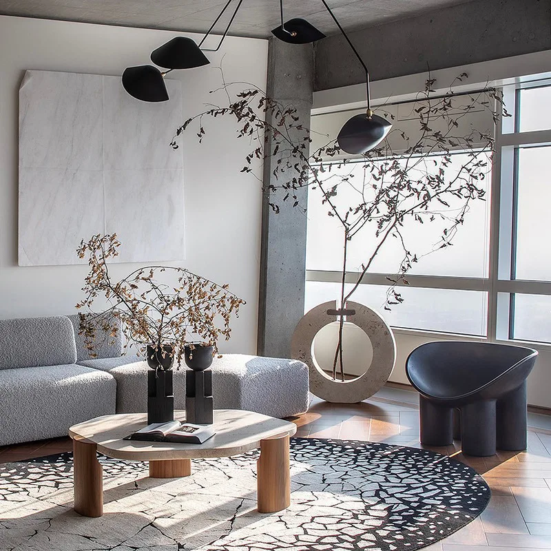 product ydstone  coffee table modern with traditional style for home living room decor-7