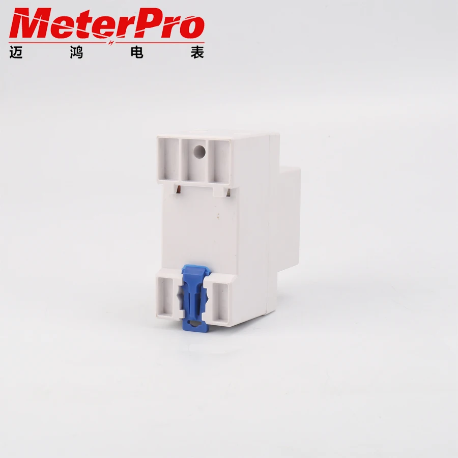 Single Phase LCD Digital 2P DIN Rail Electricity Meter