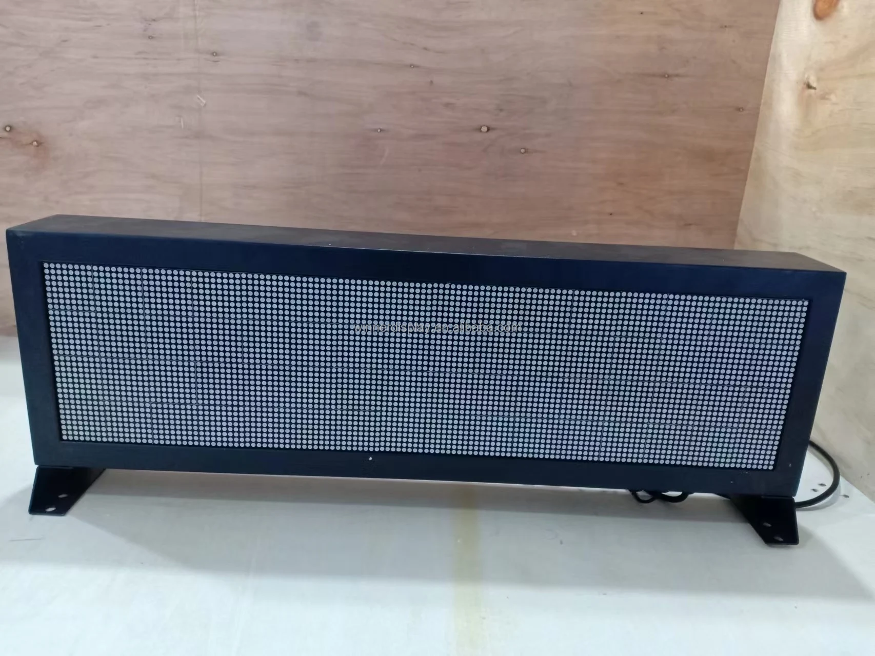 Advertising Led Message Sign  F3.75 Dot matrix Indoor Single Color P4.75 LED Route Display Red Scrolling Led Signs Customized