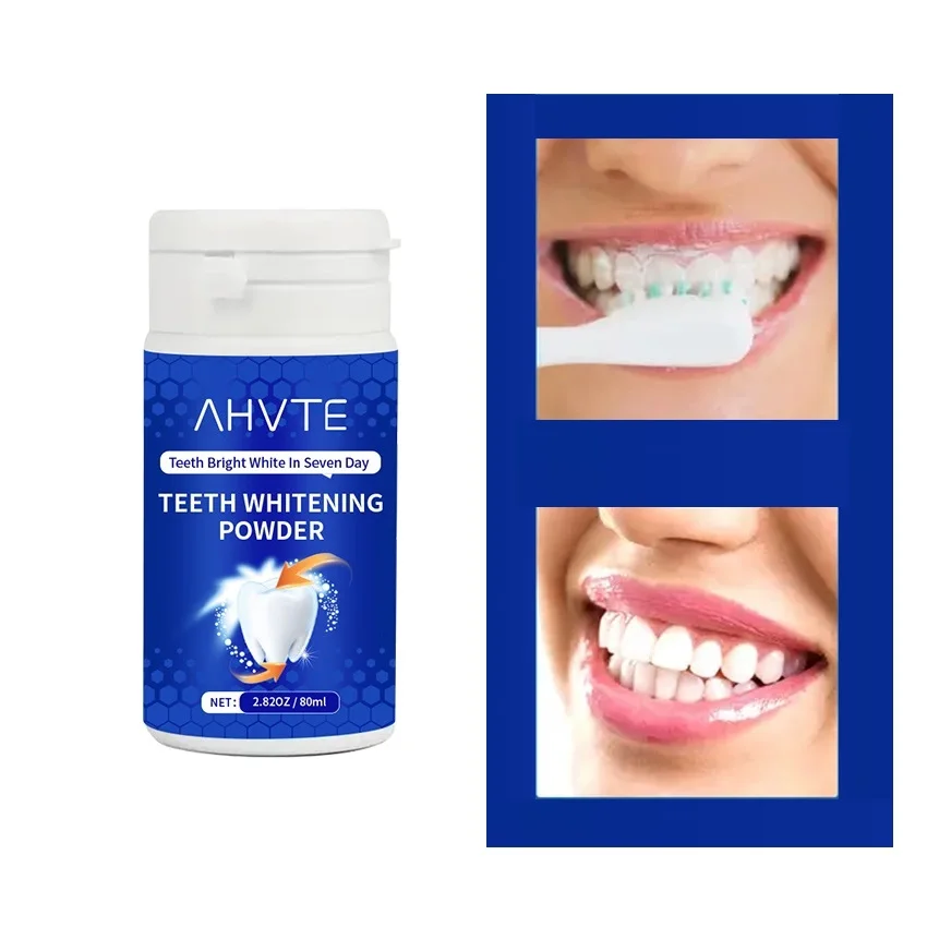 Factory Directly Sale Natural Ingredient Effective White for Oral Cleaning Teeth Whitening Powder