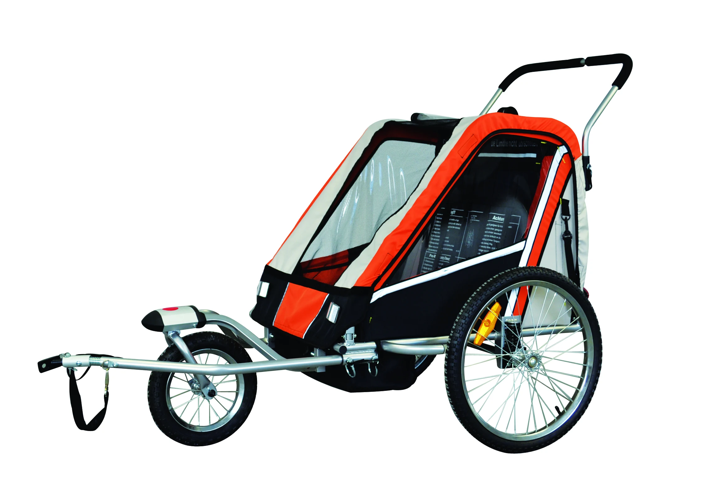 Multifunction 3 Wheels Comfortable Baby Children Bicycle Travel Cart