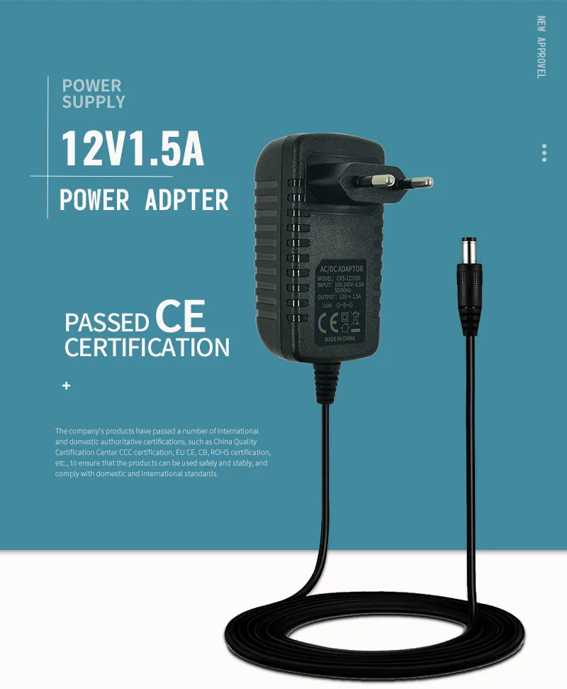 Ac Dc Transformer 5v 9v 12v 15v 19v 24v 36v 40v Eu Plug Switching Power ...