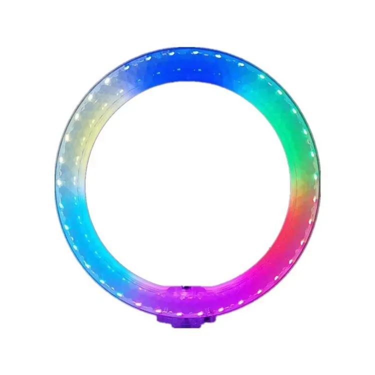 RGB Light Adjustable 360 Degree Rotated 8 Inch 20 Cm Led Ring Light