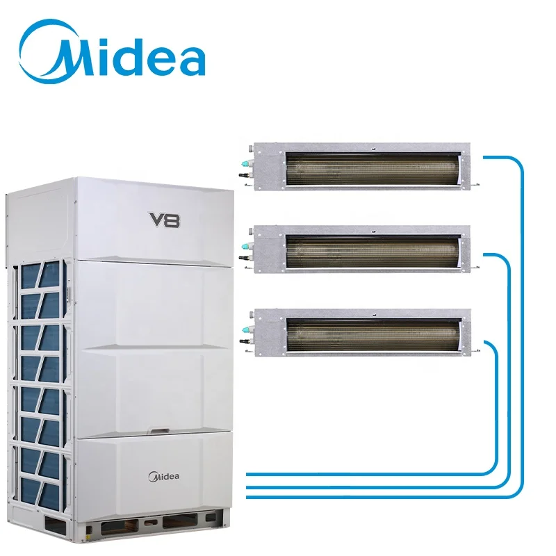 Midea V8 Series VC MAX Ac Vrf air Conditioner System Climatiseur 12000 Btu for Apartment Complex