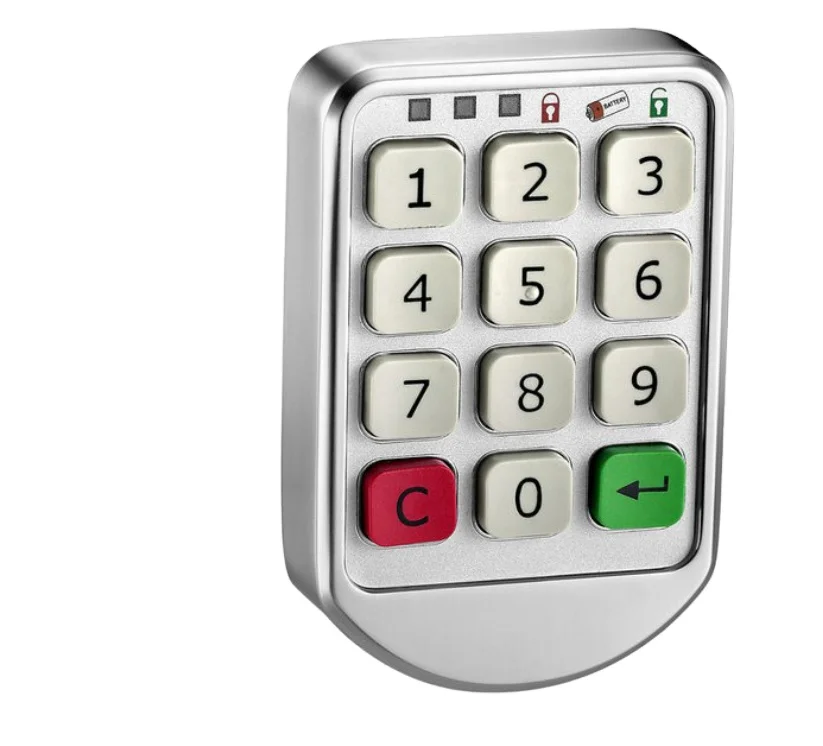 Недорогой замок из цинкового сплава с электронным паролем, кодовая клавиатура для шкафа, цифровой замок для ящика