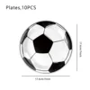 Black and White 7 inch plate-10pcs