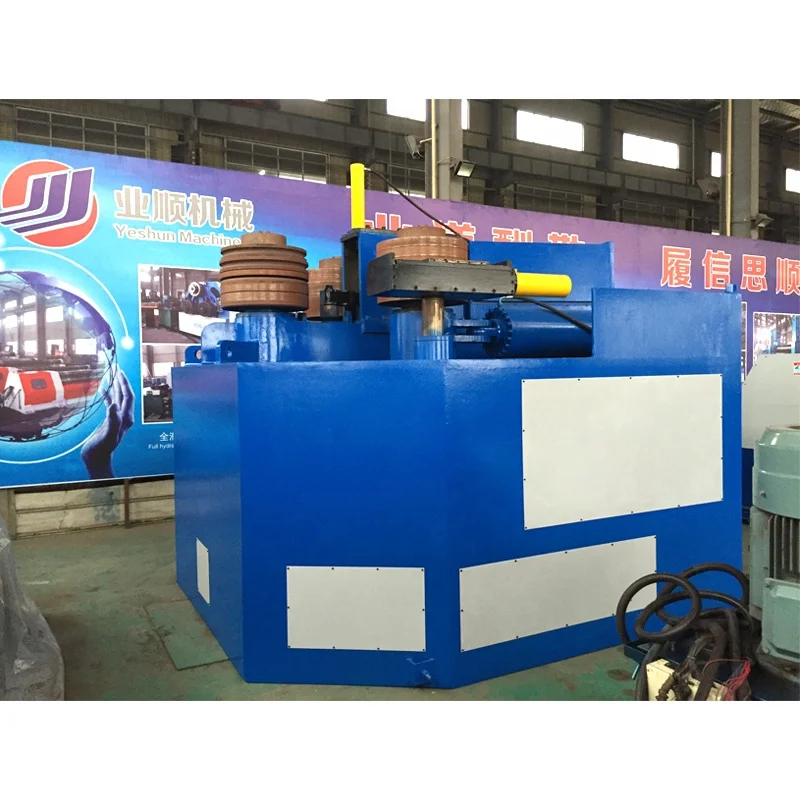 W24s-45 Degree Setting Sheet Metal Horizontal Hydraulics Metal Profile h Beam Profile Steel Bender Bending Rolling Machine