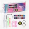 Coffret nail art boîte pvc 03