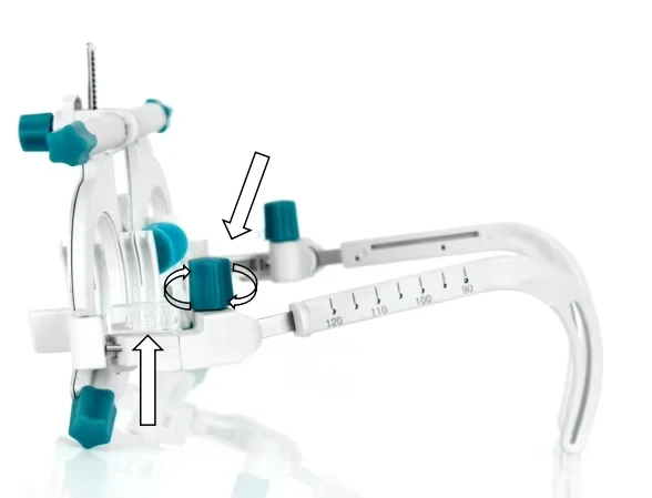 Trial Lens Frame UTF-T4880 Top Quality White Metal Universal Trial Frame for Eye Optometry Optical Lens Trail Lens Set