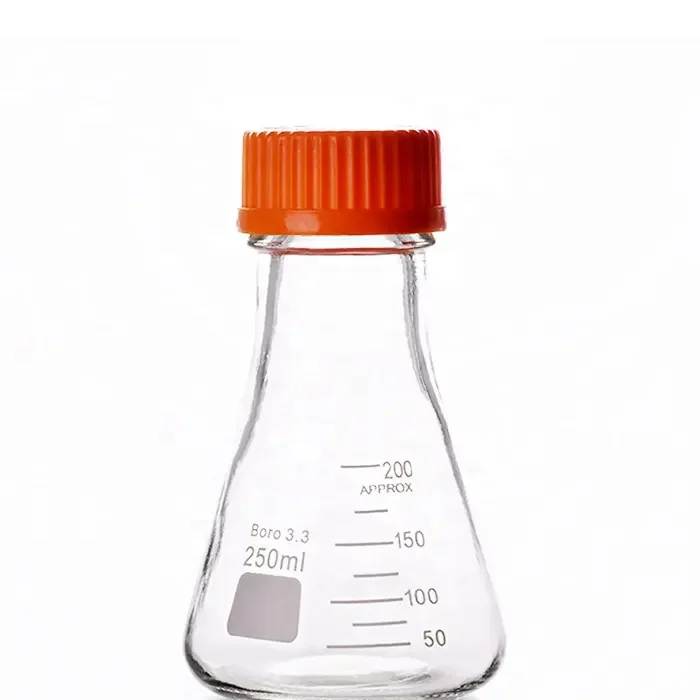 Tiandi Lab 250ml Borosilicate Glass Wide Neck Conical Flask