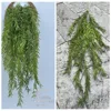 Hanging bamboo grass green