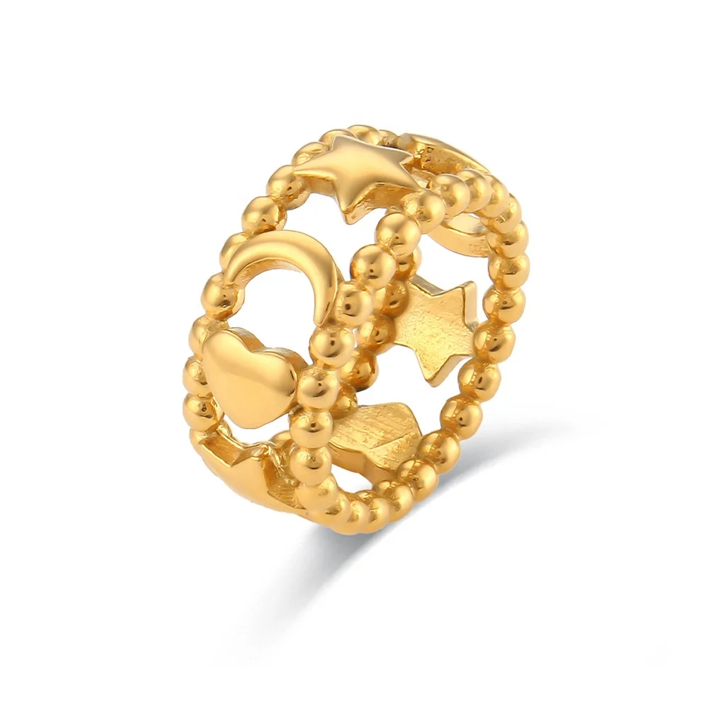 ins-fashion-personality-hot-selling-ring-stainless-steel-18k-gold