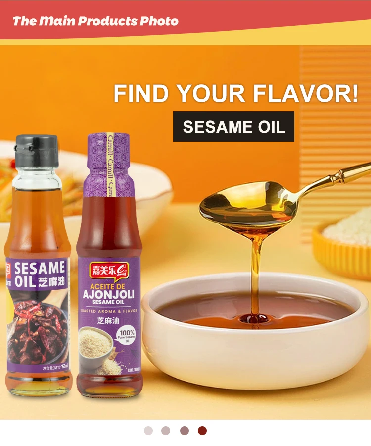Bulk Sale Customized Camill Brands 150ml Organic Sesame Seed Oil ...
