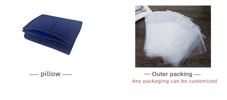 Custom High Quality Soft Warm Travel  Flame Retardant Airline Blanket for Airplane details