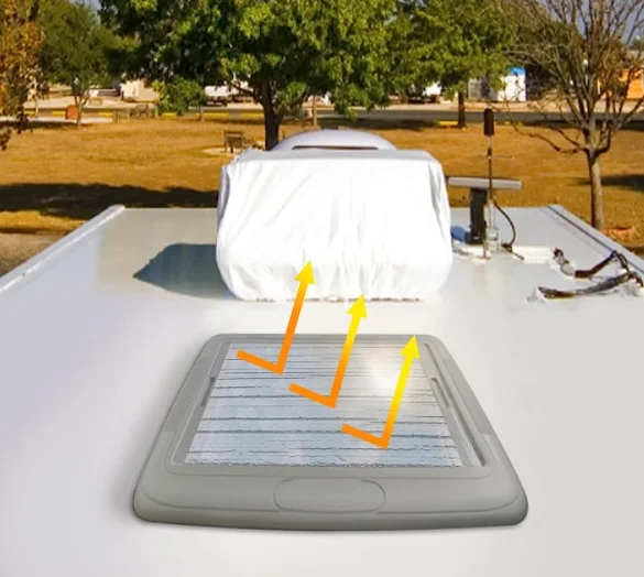 Rv Vent Roof Cover Camper Skylight Vent Insulator Vent Shade Sun