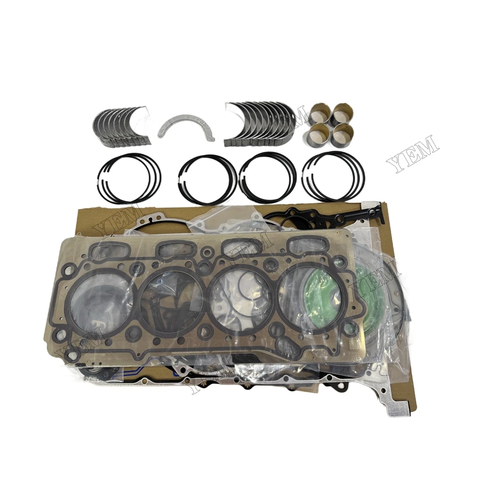 Piston Ring Kit Overhaul Kit Bearings Thrust Washers for Cat C4.4 Engine Spare Parts 6