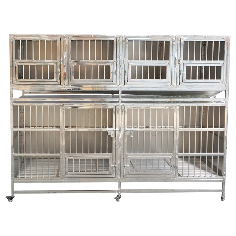 Stackable Kennels Luxury Iron Sky Commercial Dog Kennel Para Perros Professional Dog ...