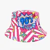 Blue Pink striped 90s
