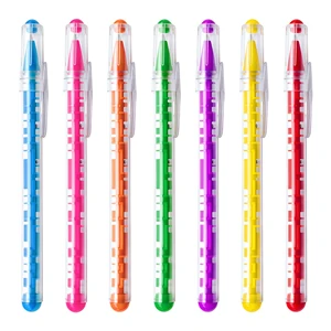 Novelty Fun Maze Ball Pen with Custom Logo Puzzle Labyrinth Game Toy Kids Halloween Graduation New Year Christmas Wedding Gift