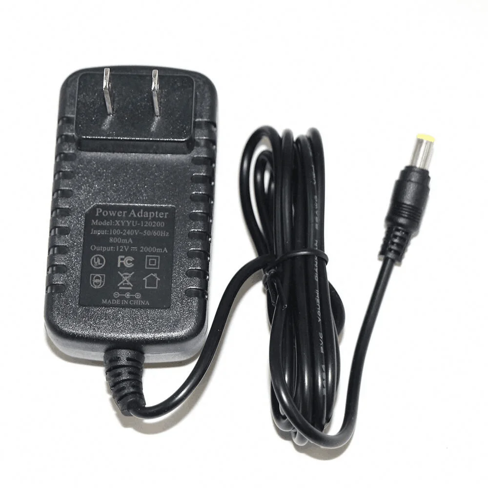 UL-Listed Lot 12V 3A 36W Wall-Mount AC/DC Power Adapter with 5.5x2.1mm DC Plug 