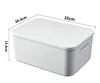 White Large tall model with lid