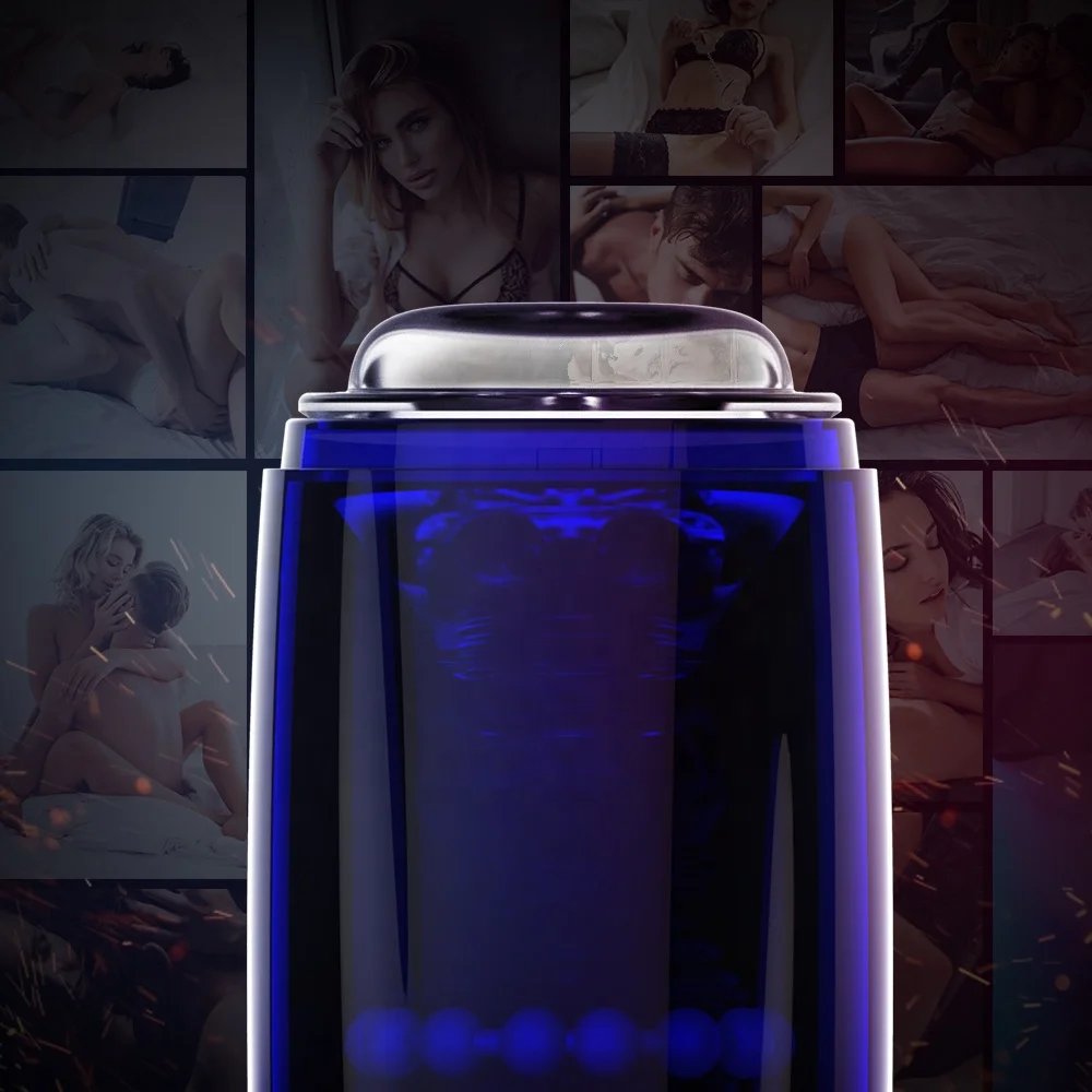 Masturbator Automatic With Powerful Vibrating Thrusting Sucking Masturbation for Men
