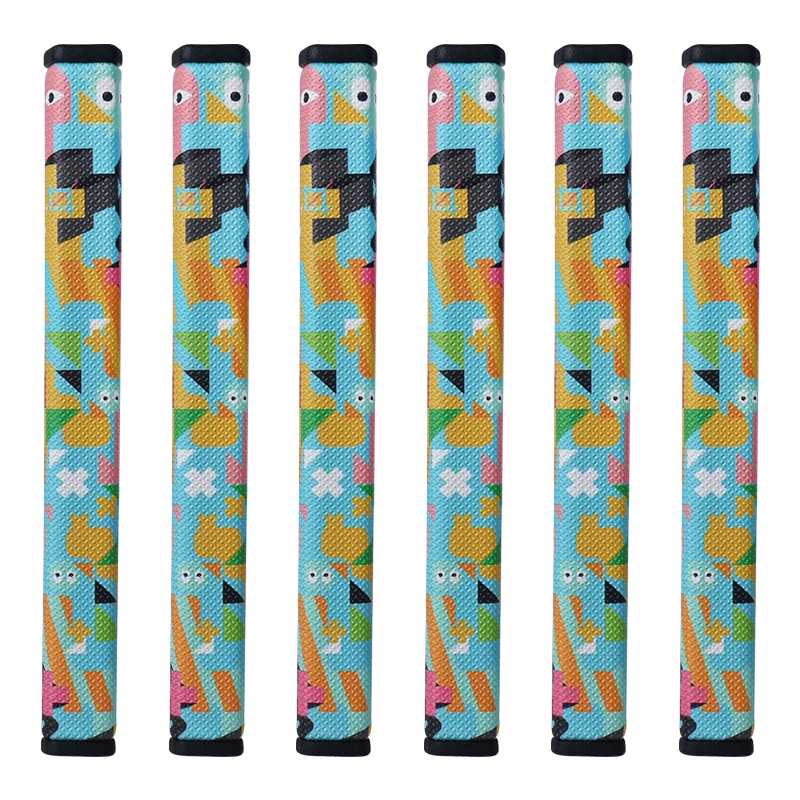 Jasbao  Premim Multiple Design  Custom Golf Club Grips  Foam EVA  Putter Grip  PU Leather Lightweight Golf Grip