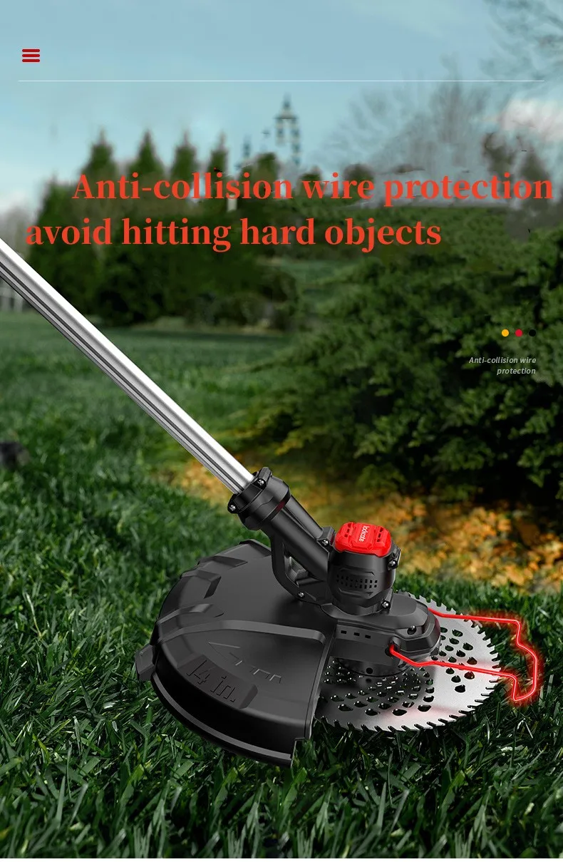 Wholesale Multifunction Garden Tool Lithium Battery Rechargeable Lawn Mower Mini Household