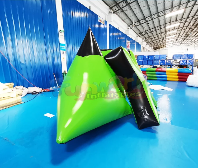 Commercial Wholesale Interactive Sport Games Bunkers Gonflable Shooting Obstacle Barrier Inflatable Bunker Paintball