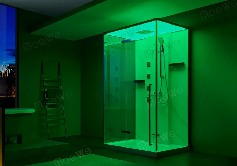 Roewebath Luxury Shower Steam Bath Cabins Bathroom Vapor Shower Cabin