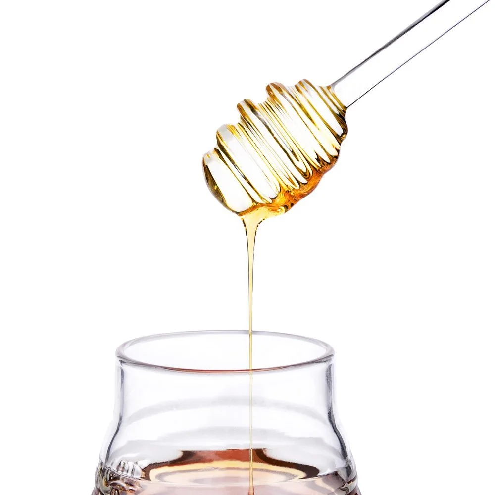 Прямая Продажа с завода в Шанхае, 6 дюймов, сотовая ложка, ковш для медовых стеклянных банок, контейнеров