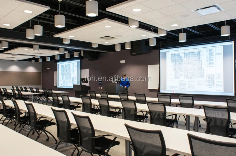 Modern White MFC Solid Quality Custom Made Modular U Shaped Conference Tables