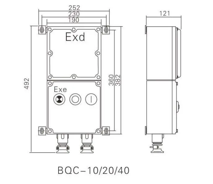 Explosion Proof Power Distribution Equipment High-Security Distribution ...